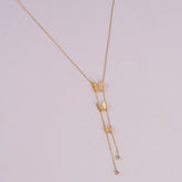 Womens Chain Locket Golden